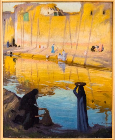 Banks of the Nile at Marg, Evening Effect by Emile Bernard