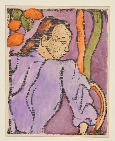 In a Garden [proof a] by Emile Bernard