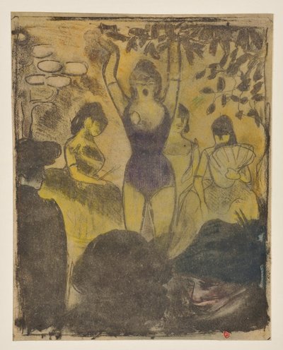 The Café-Concert Singer [2nd state] by Emile Bernard