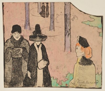 The Walk by Emile Bernard