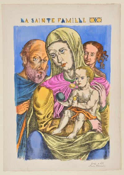 The Holy Family by Emile Bernard