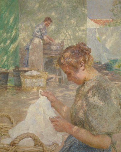 Sunny Day by Emile Claus