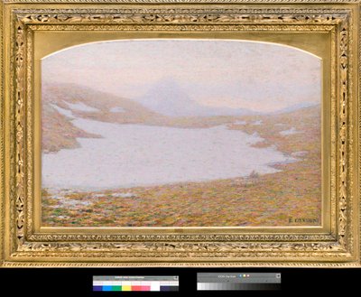 Spring in High Mountain by Emilio Longoni