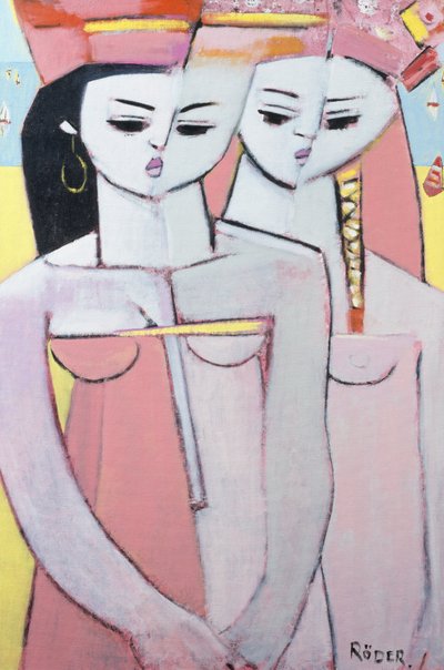 Two from Ys, 2005 by Endre Roder