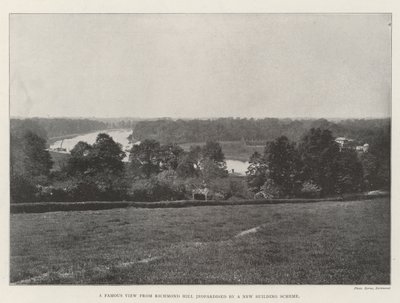 A Famous View from Richmond Hill jeopardised by a New Building Scheme by English Photographer