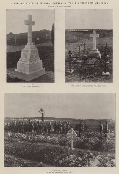 A Resting-Place of Heroes, Scenes in the Bloemfontein Cemetery by English Photographer