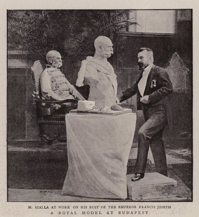 A Royal Model at Budapest by English Photographer
