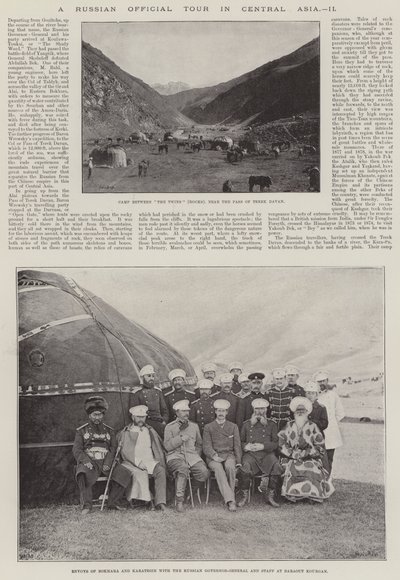 A Russian Official Tour in Central Asia by English Photographer