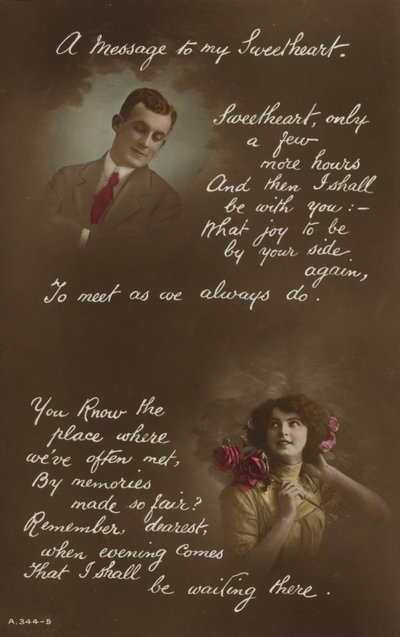 A Message to My Sweetheart by English Photographer