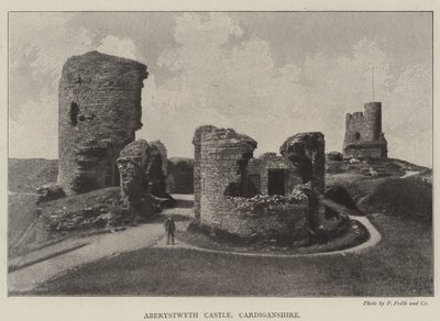 Aberystwyth Castle, Cardiganshire by English Photographer