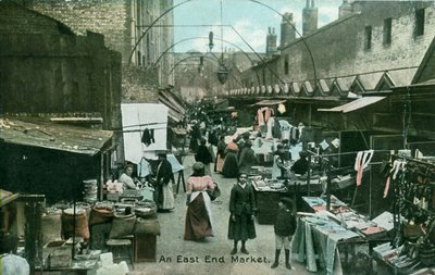 An East End Market by English Photographer