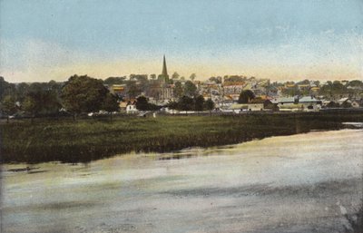 Bakewell, General View from River by English Photographer