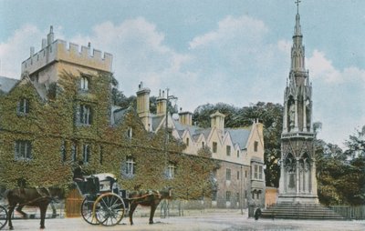 Balliol College and Martyrs Memorial by English Photographer