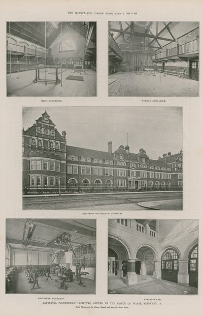 Battersea Polytechnic Institute by English Photographer