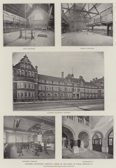 Battersea Polytechnic Institute, opened by the Prince of Wales, 24 February by English Photographer