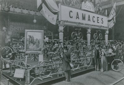 Bicycles in Gamages by English Photographer