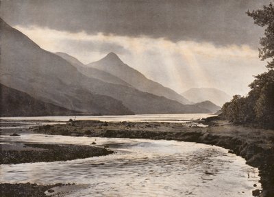Brooding Storm Above the Pap of Glencoe by English Photographer