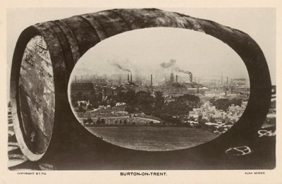 Burton-on-Trent, Staffordshire, traditional centre of the British brewing industry by English Photographer
