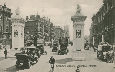 Canadian Column, Whitehall, London by English Photographer