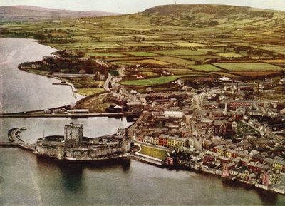 Carrickfergus Castle, County Antrim by English Photographer