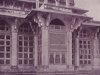 Carved Fretwork Window, Gwalior by English Photographer