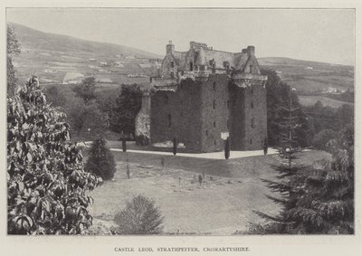 Castle Leod, Strathpeffer, Cromartyshire by English Photographer
