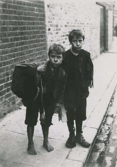 Child Poverty, London by English Photographer
