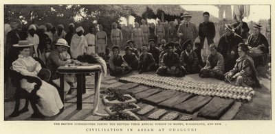 Civilisation in Assam at Udalguri by English Photographer