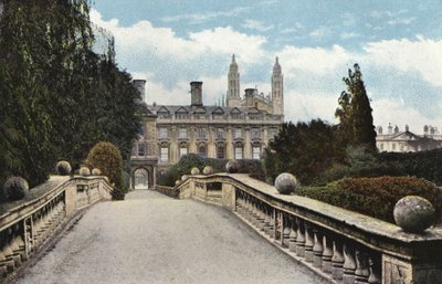 Clare College and Bridge by English Photographer
