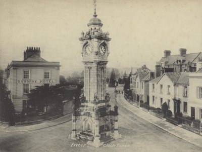 Clock tower, Exeter, Devon by English Photographer