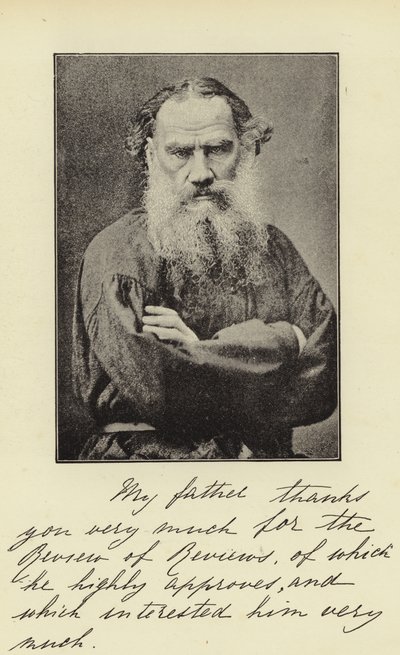Count Tolstoi by English Photographer