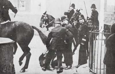Demonstration by Unemployed Workers, London by English Photographer