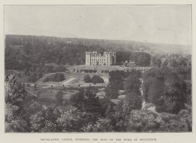 Drumlanrig Castle, Dumfries, the Seat of the Duke of Buccleuch by English Photographer