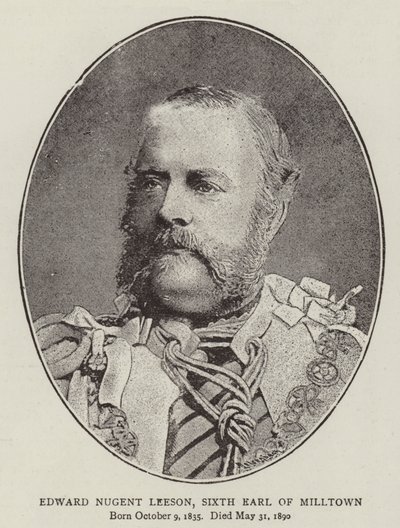 Edward Nugent Leeson, Sixth Earl of Milltown by English Photographer