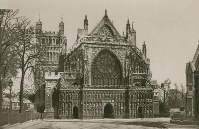 Exeter Cathedral, West Front by English Photographer