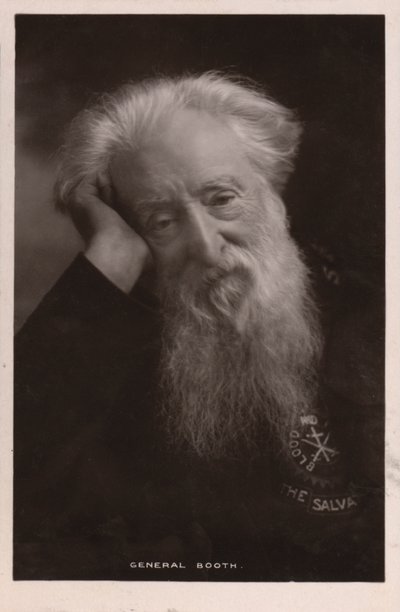 General William Booth, founder of the Salvation Army by English Photographer