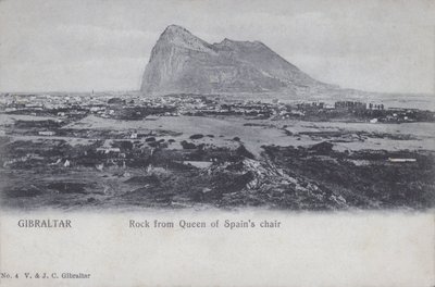 Gibraltar, Rock from Queen of Spain