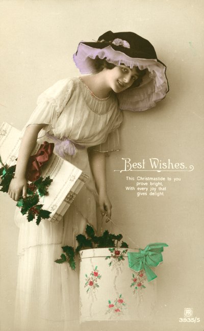 Glamour Postcard by English Photographer