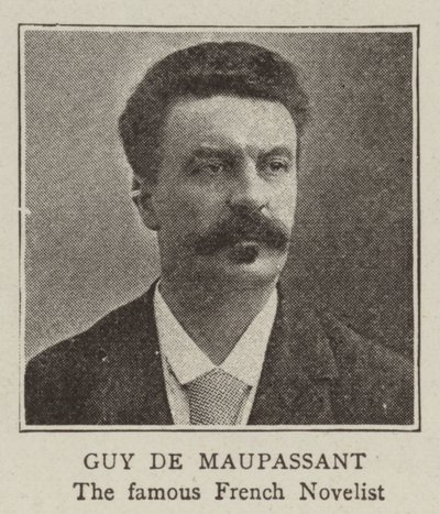 Guy de Maupassant by English Photographer
