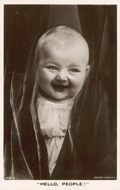 Hello, People! Child Smiling by English Photographer