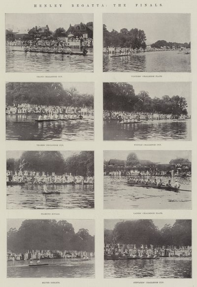Henley Regatta, the Finals by English Photographer