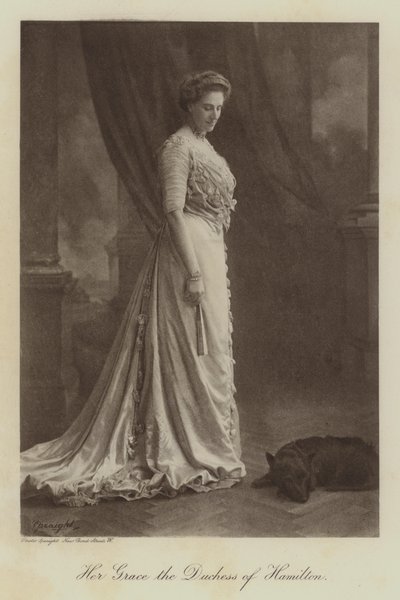 Her Grace the Duchess of Hamilton by English Photographer