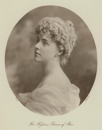 Her Highness Princess of Pless by English Photographer