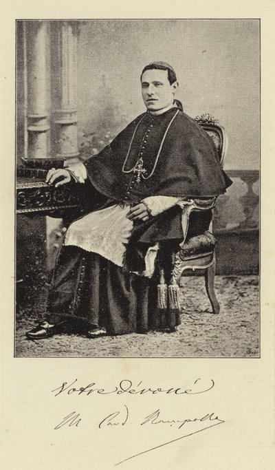 His Eminence Cardinal Rampolla by English Photographer