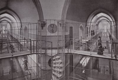 Holloway Gaol, Interior View by English Photographer