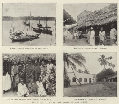 Hostilities with the Arab Tribes of East Africa by English Photographer