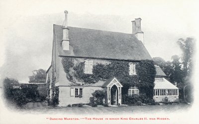 House in the Village of Long Marston, Gloucestershire, Where King Charles II Was Hidden After His Escape Following the Defeat of His Army at the Battle of Worcester by English Photographer