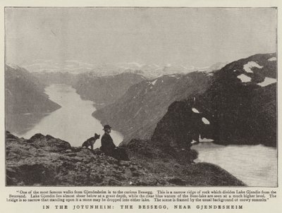 In the Jotunheim, the Bessegg, near Gjendesheim by English Photographer
