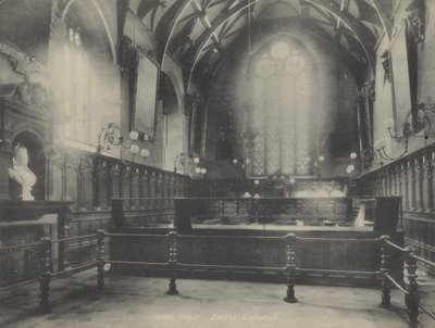 Interior, Exeter Guildhall, Devon by English Photographer