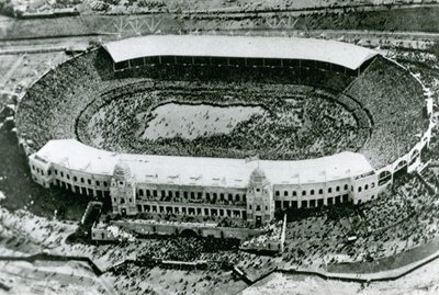 Invasion of the Stadium for the First Wembley Cup Final, 1923 by English Photographer